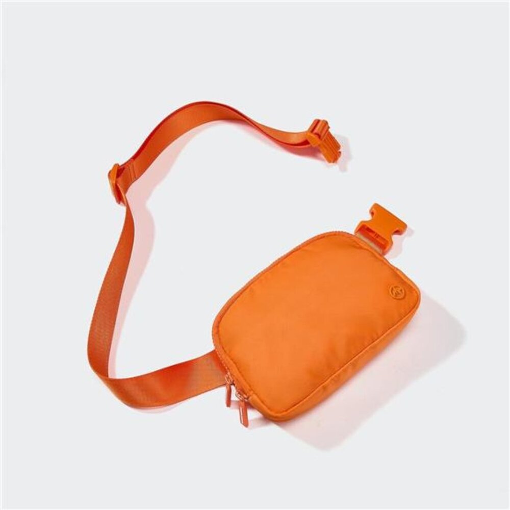 New Two Way Zipper Fanny Pack Nylon Everywhere Belt Bag for Women, Water - Picture 2 of 6